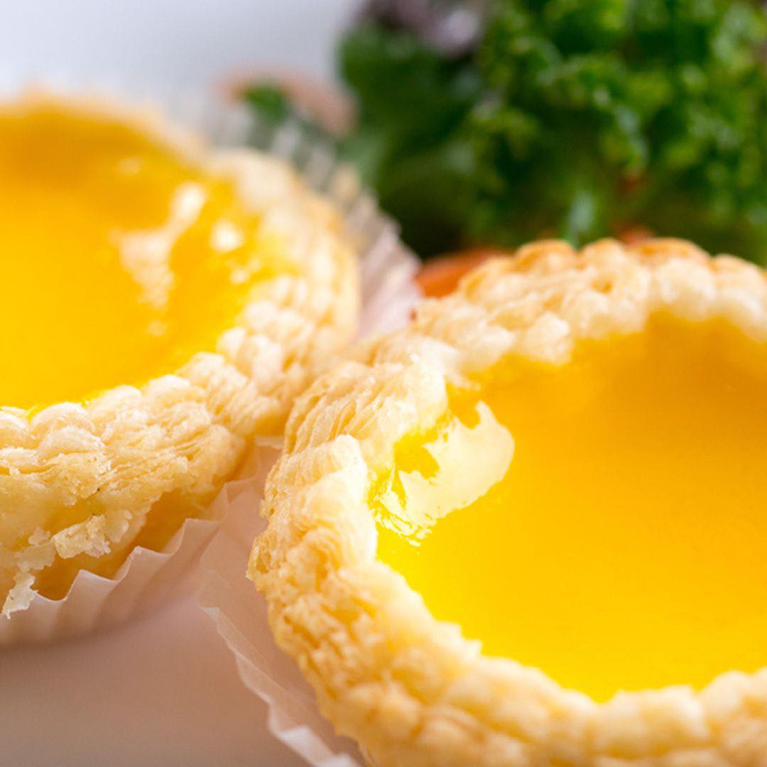 Egg custard tart